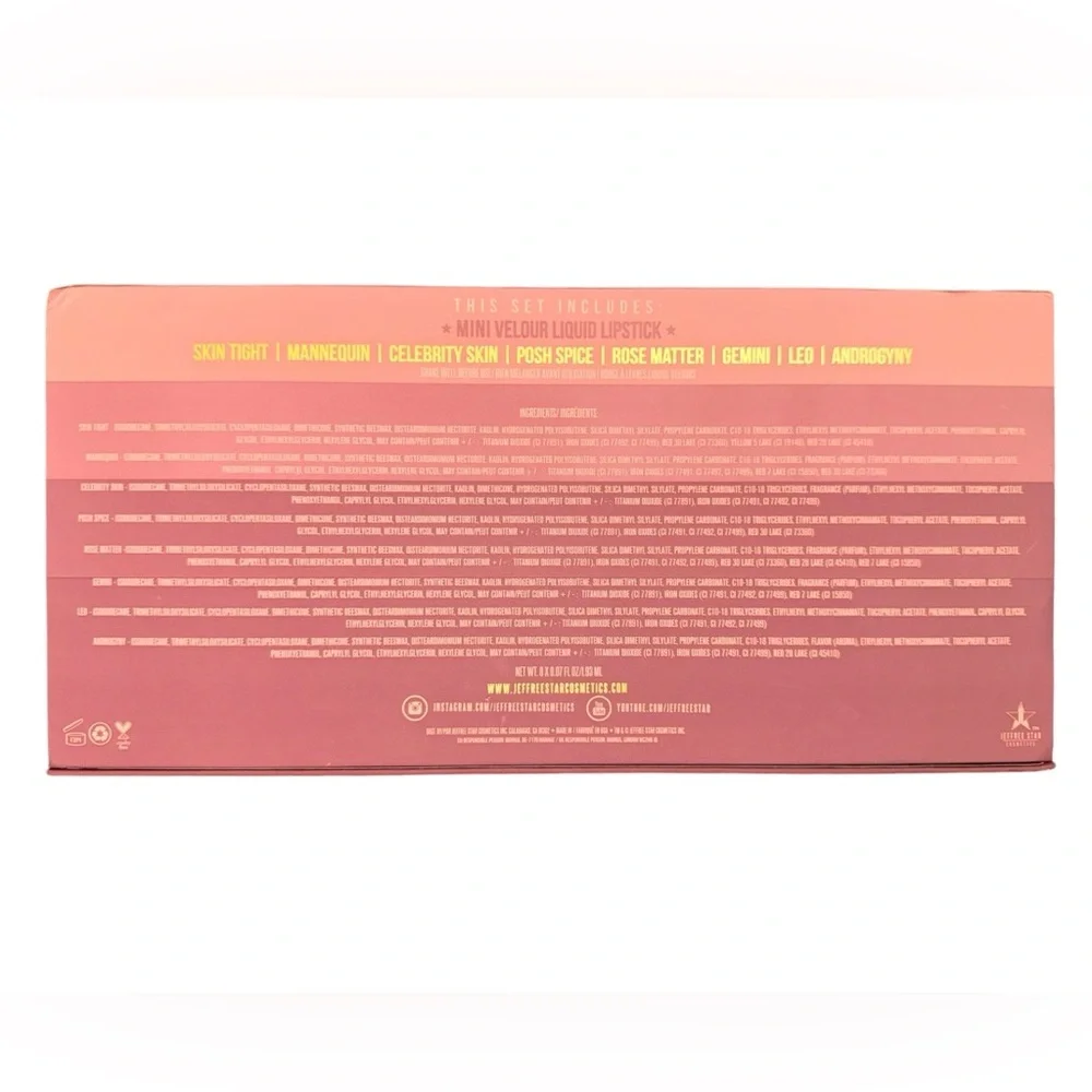 💄New! Jeffree Star Open Here for Nudes Gift Set